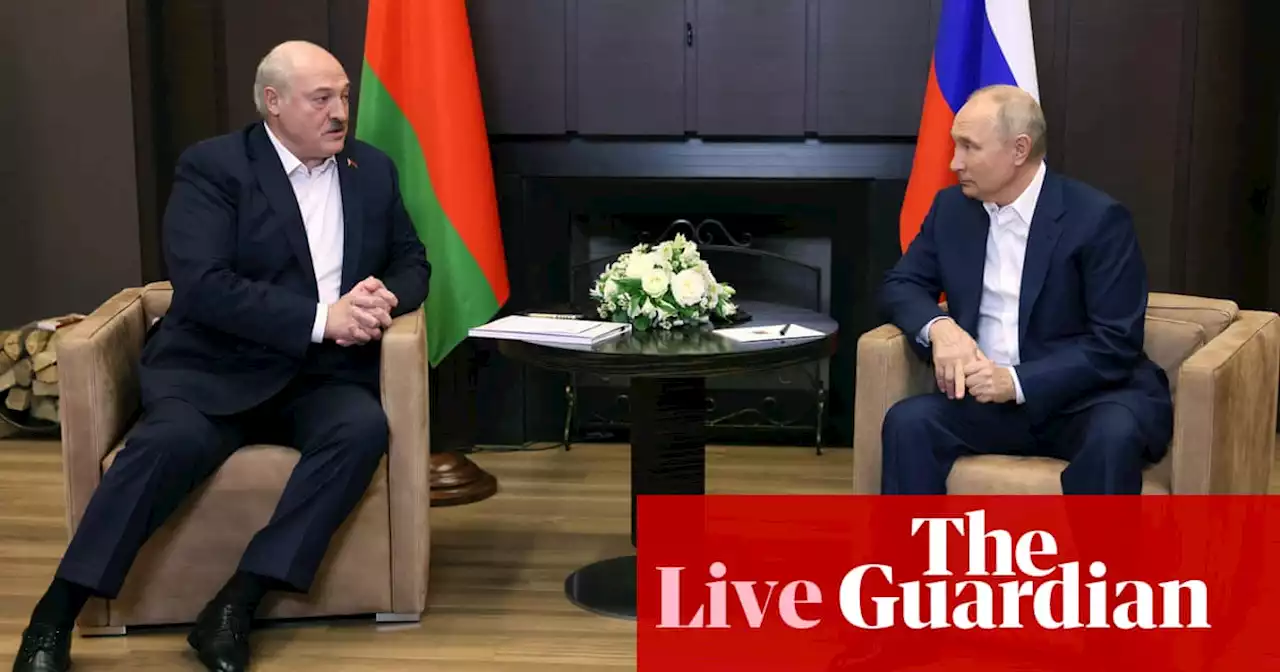 Russia-Ukraine war live: Lukashenko proposes ‘three-way cooperation’ with Putin and Kim Jong-un