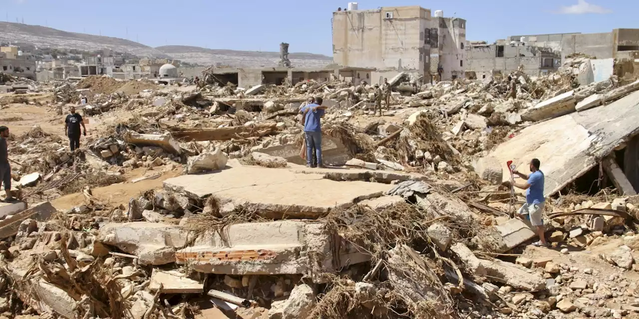 Le foto di Derna, devastata dall'alluvione in Libia