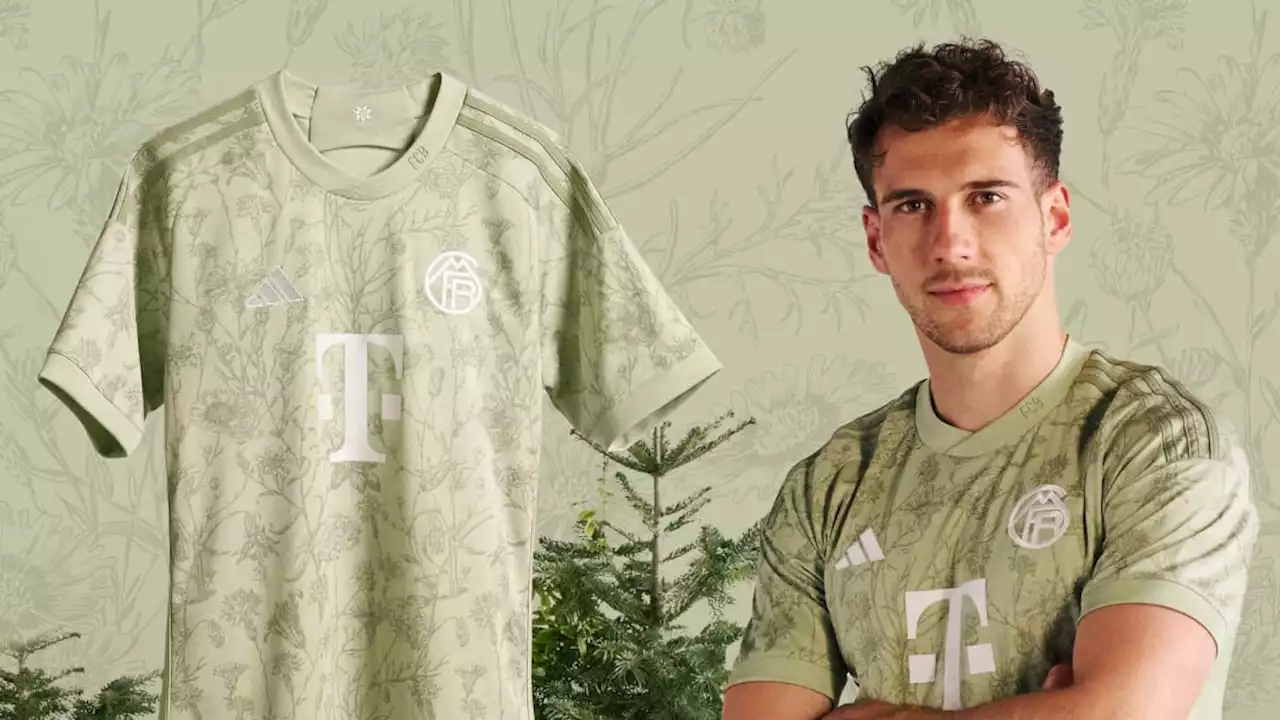 Mit Bergblumen: FC Bayern präsentiert Wiesn-Trikot