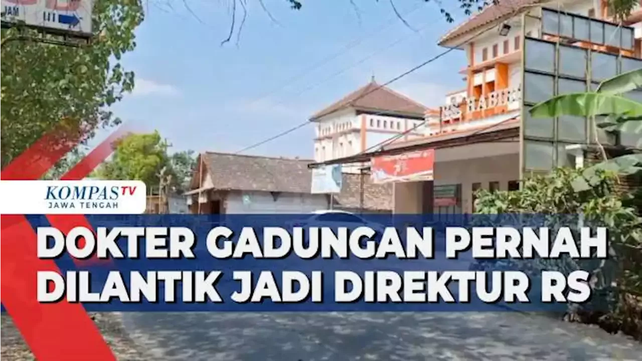 Dokter Gadungan Pernah Dilantik Jadi Direktur Di Salah Satu Rumah Sakit Di Grobogan Indonesia 