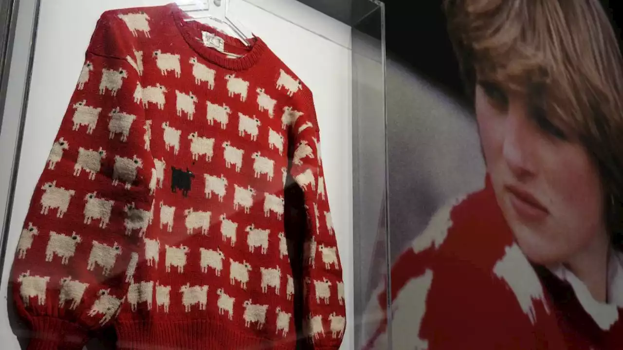 Princess Diana's sheep sweater smashes records, sells for $1.1M