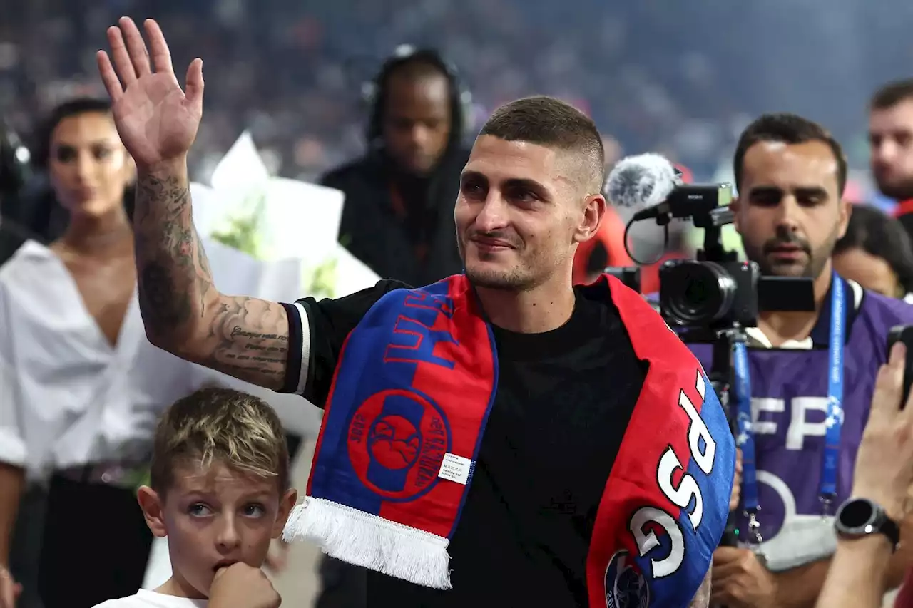 Le Parc des Princes dit une dernière fois 'Merci' à Verratti