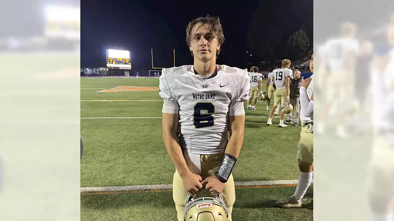 Notre Dame football struggles at times but finds way past Westlake