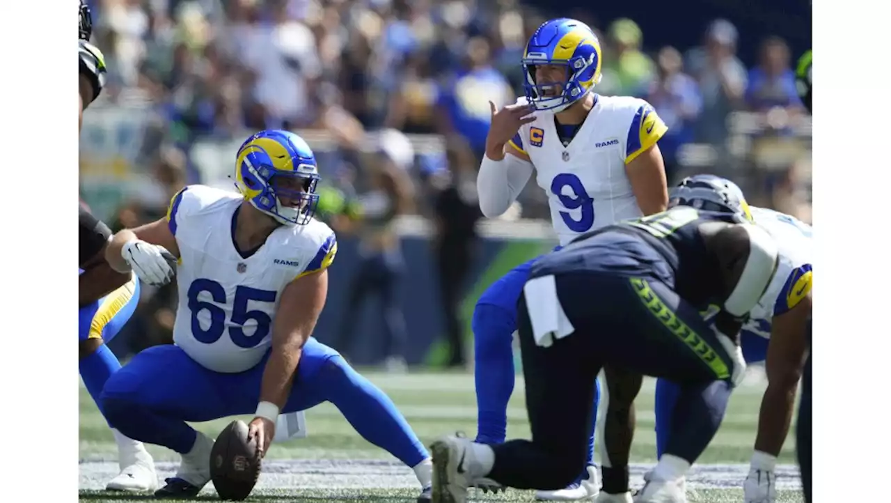 Rams center Coleman Shelton providing leadership for new-look offensive line