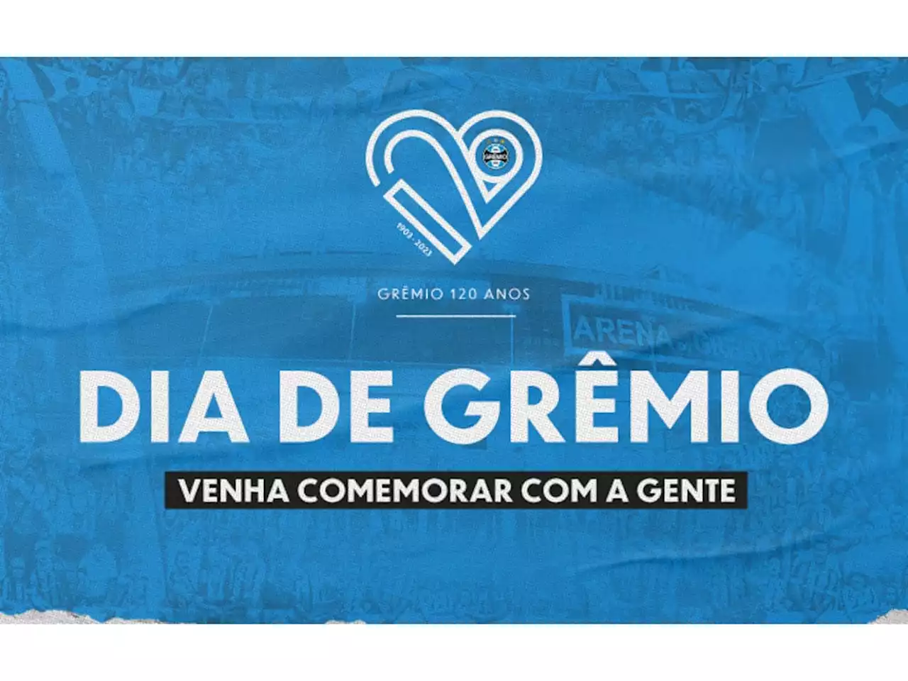 Grêmio 120 anos: evento com programação especial celebra aniversário do clube