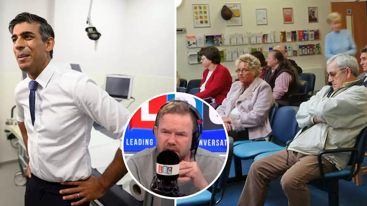 'Absolutely breathtaking': James O'Brien reacts to Rishi Sunak blaming junior doctors for NHS waiting lists