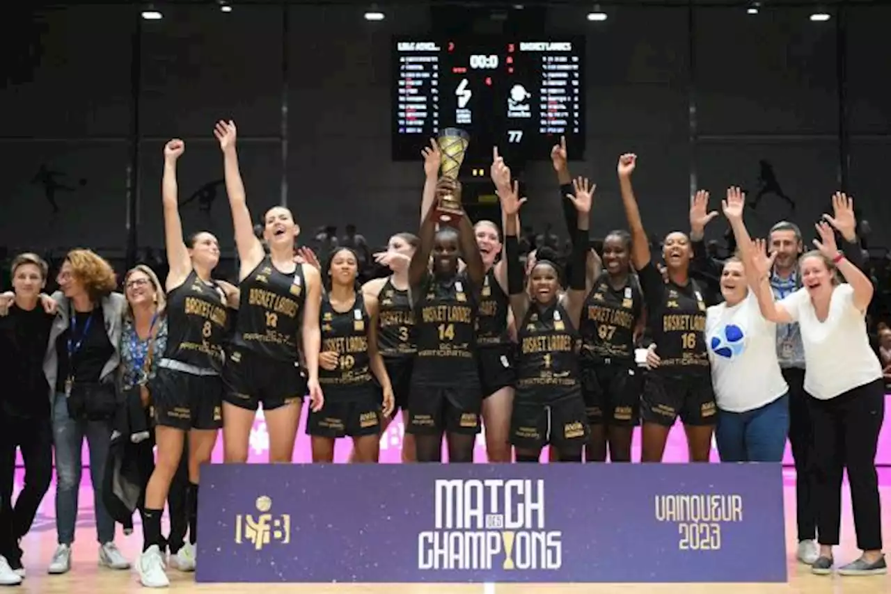 Basket Landes remporte le match des champions face à une Asvel décimée