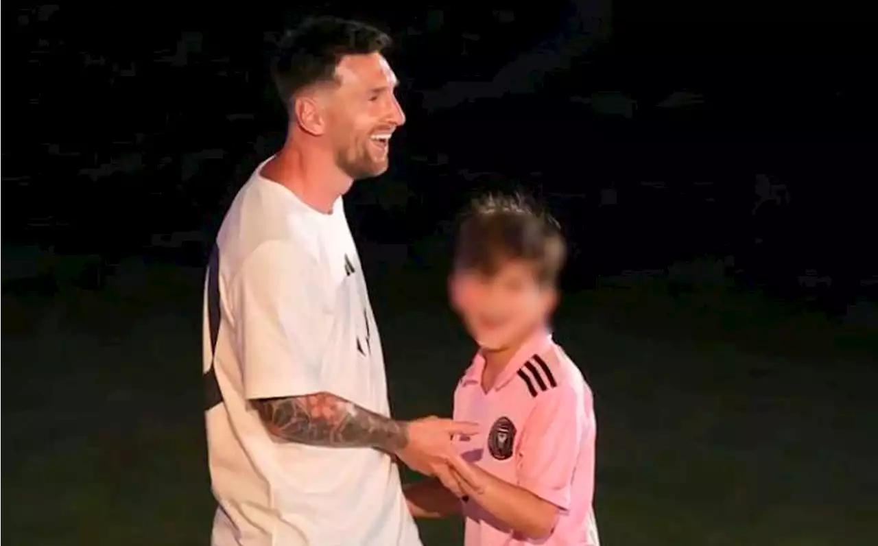 Thiago, hijo de Lionel Messi, debutó en la Sub-12 de Inter Miami