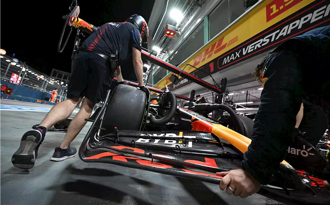 VIDEO: Checo Pérez con problemas de frenado en el GP de Singapur