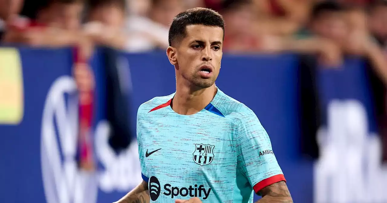 Barcelona confirm terms of Joao Cancelo's loan move from Man City