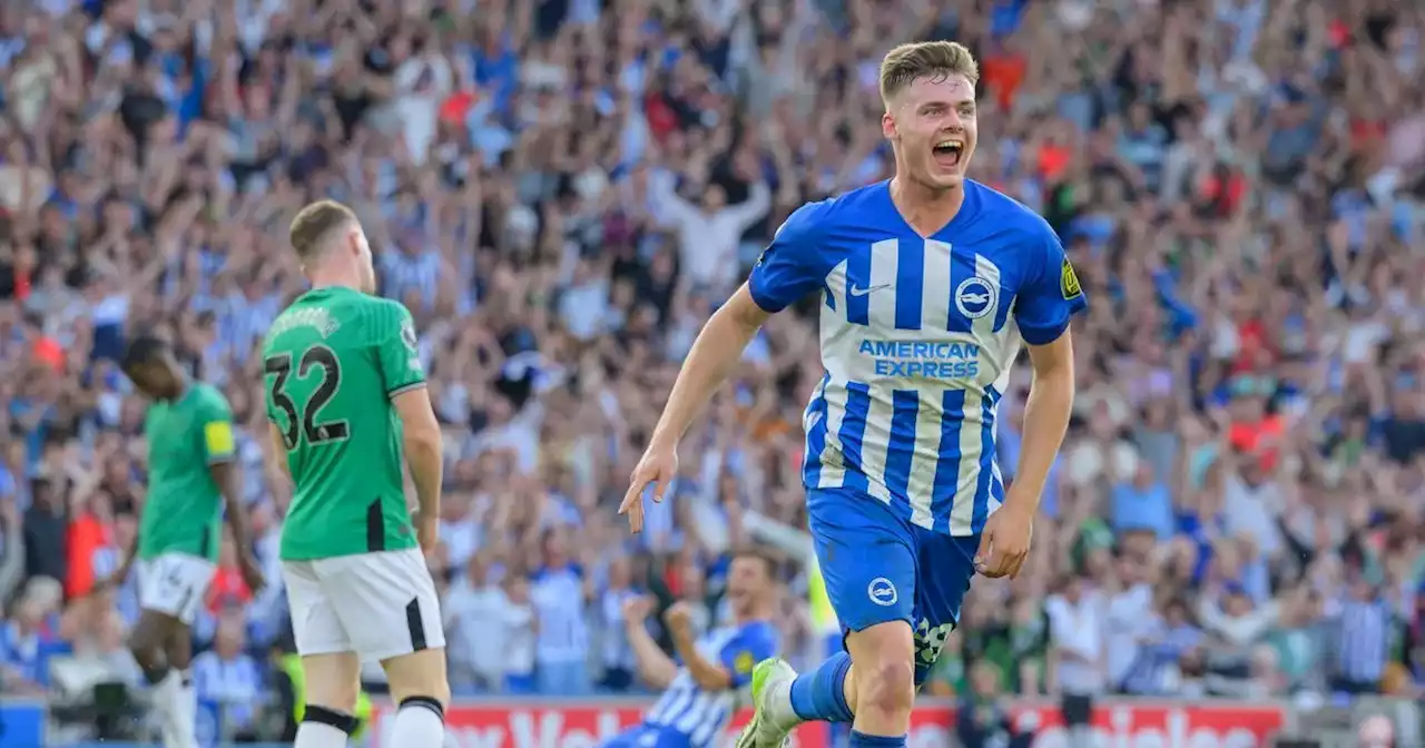 Brighton boss gives Evan Ferguson injury update ahead of Man United clash