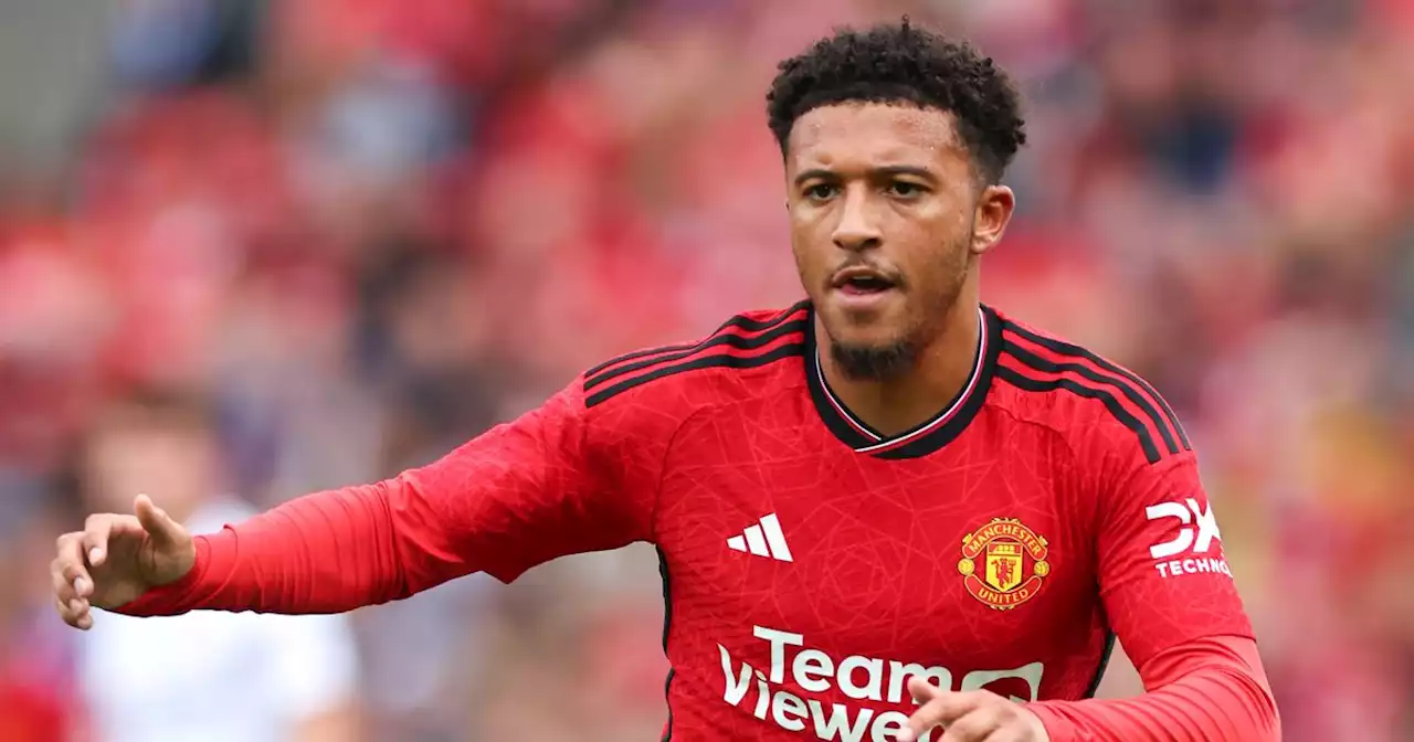 Erik ten Hag asked about Jadon Sancho as winger ready to leave Man United