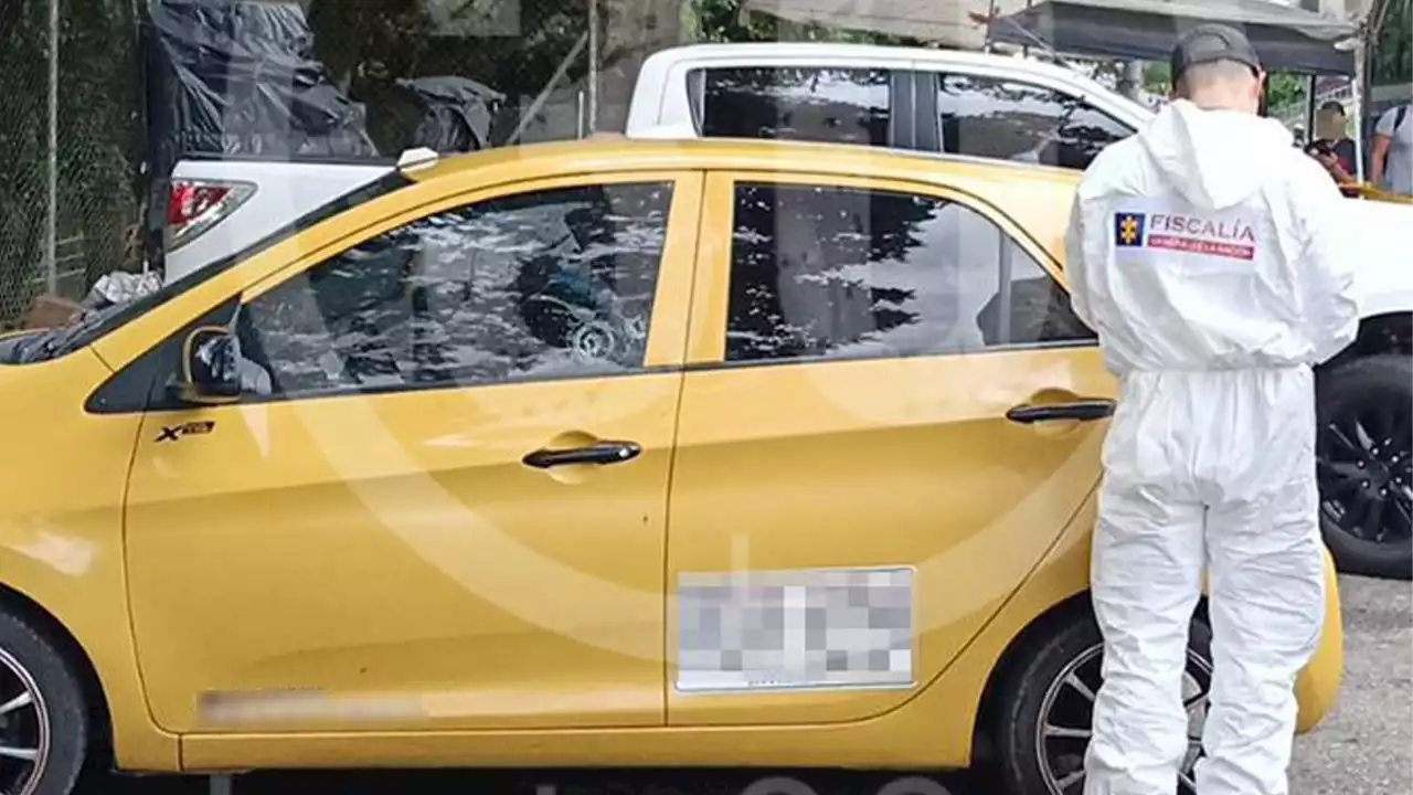 Taxista fue hallado muerto dentro de su carro en Engativá, Bogotá