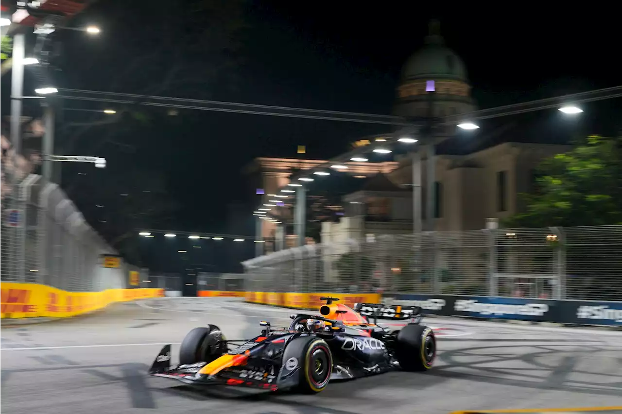 Verstappen noch nicht in Singapur-Schwung