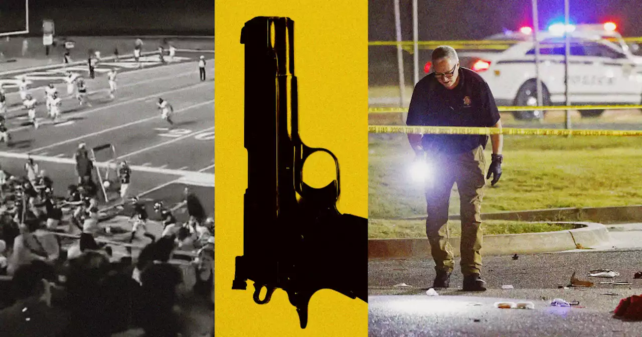 Friday night lights under fire: High school football games are being blitzed by gun violence