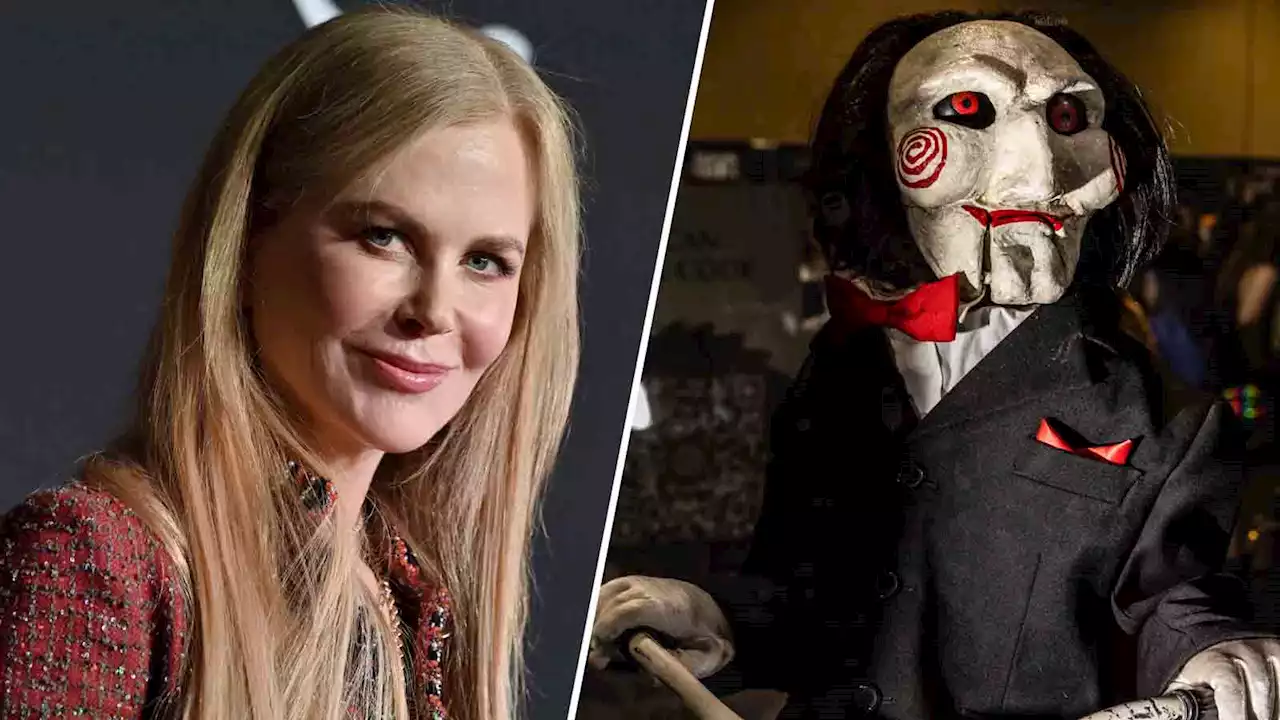 Nicole Kidman's AMC ad parodied in ‘Saw X' horror movie promotion