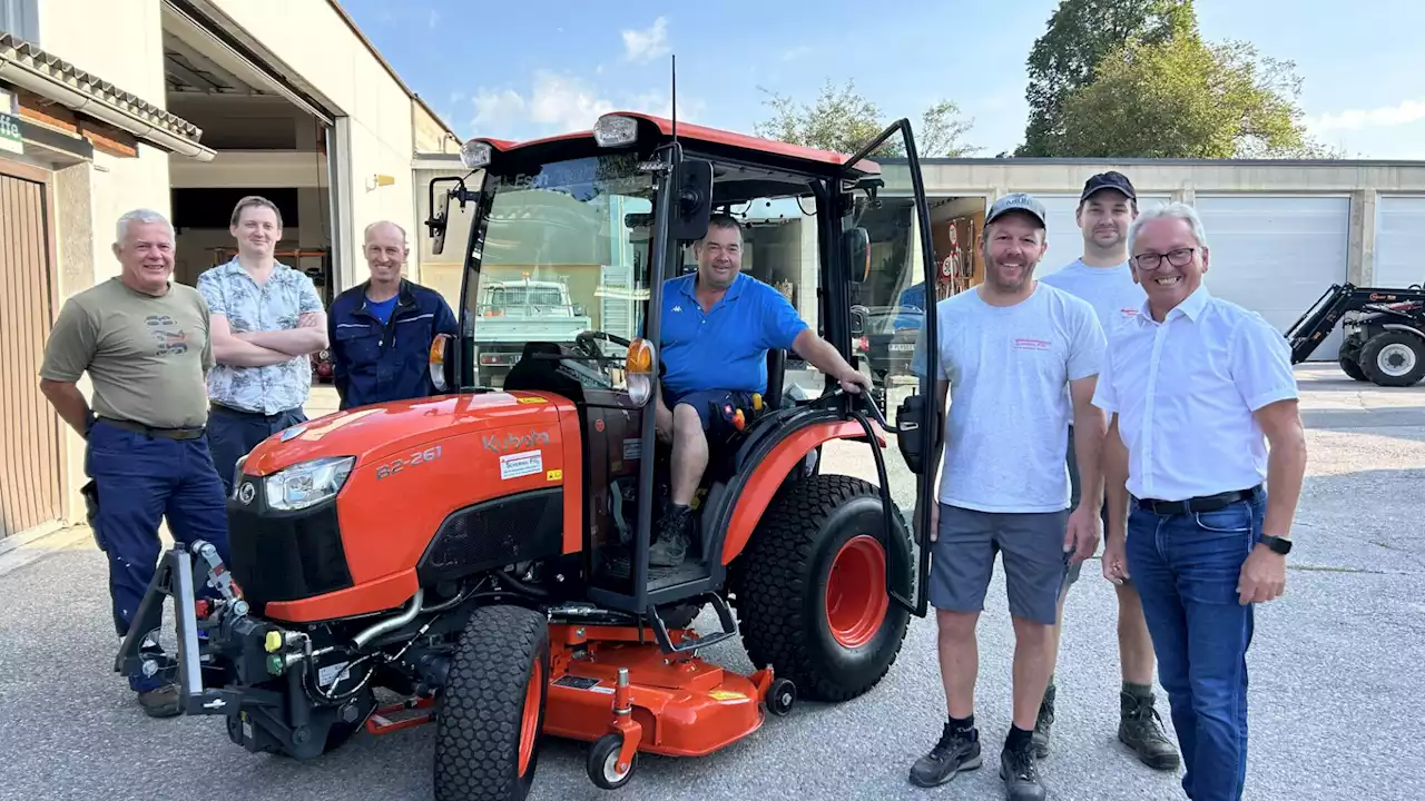 Neuer Kubota für die Gemeinde Rohrbach