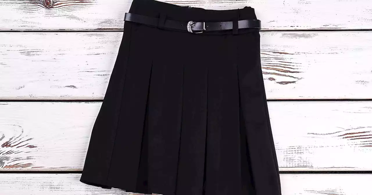 Girl told off for wearing £5 skirt instead of official £21.99 one