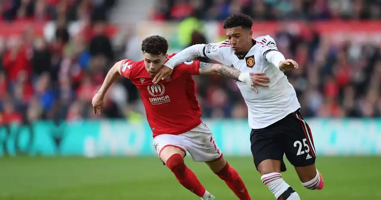 Nottingham Forest a ‘possible option’ for Jadon Sancho amid Man Utd row