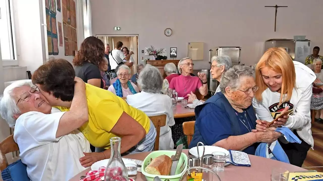 Des saisonnières ukrainiennes trouvent refuge dans une congrégation religieuse de Maine-et-Loire