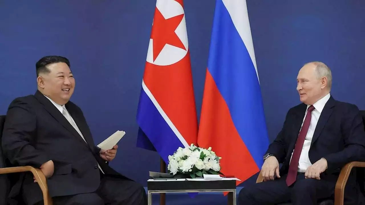 Visite de Kim Jong Un en Russie : « Aucun accord n’a été signé », rapporte le Kremlin