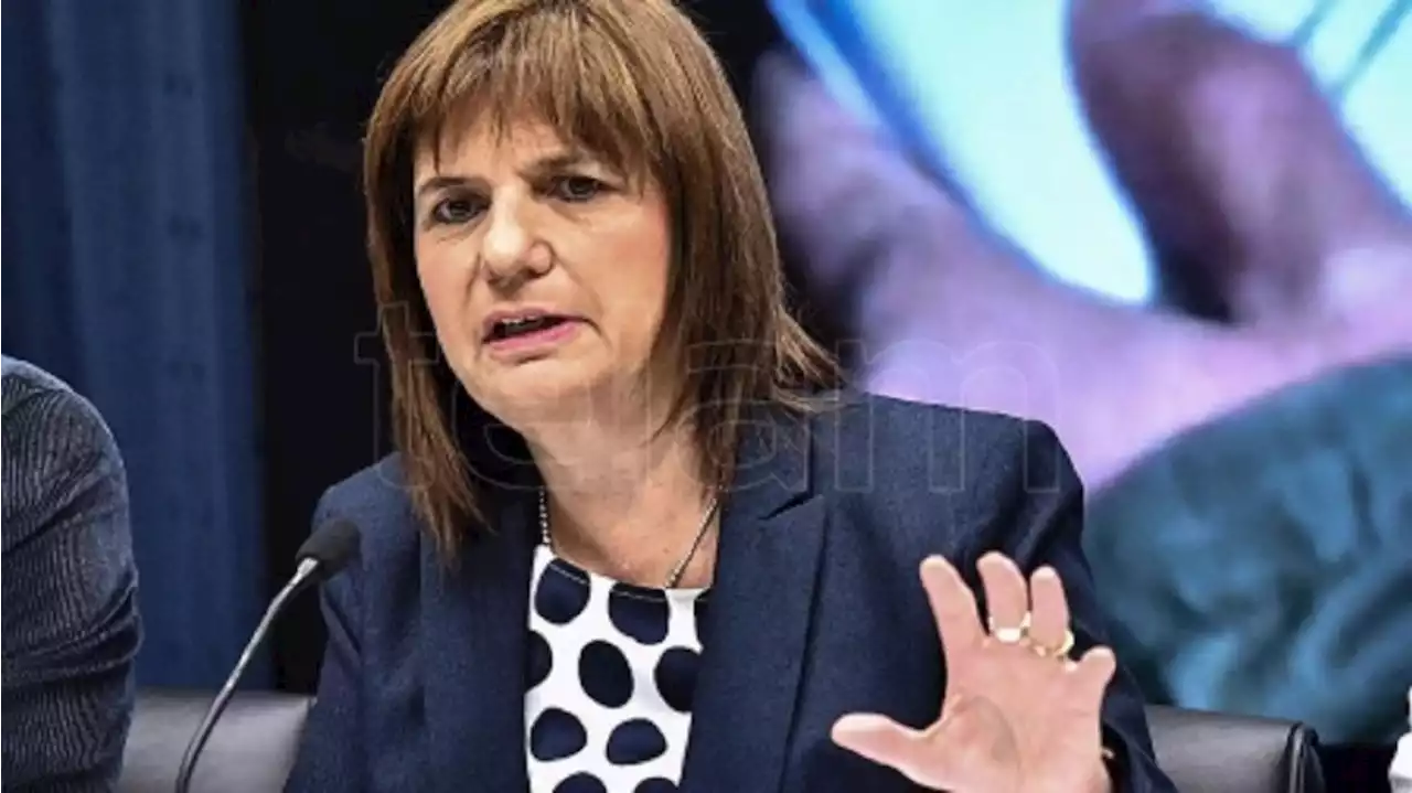 La respuesta de Bullrich a Milei: 'No tengo las manos manchadas de sangre'