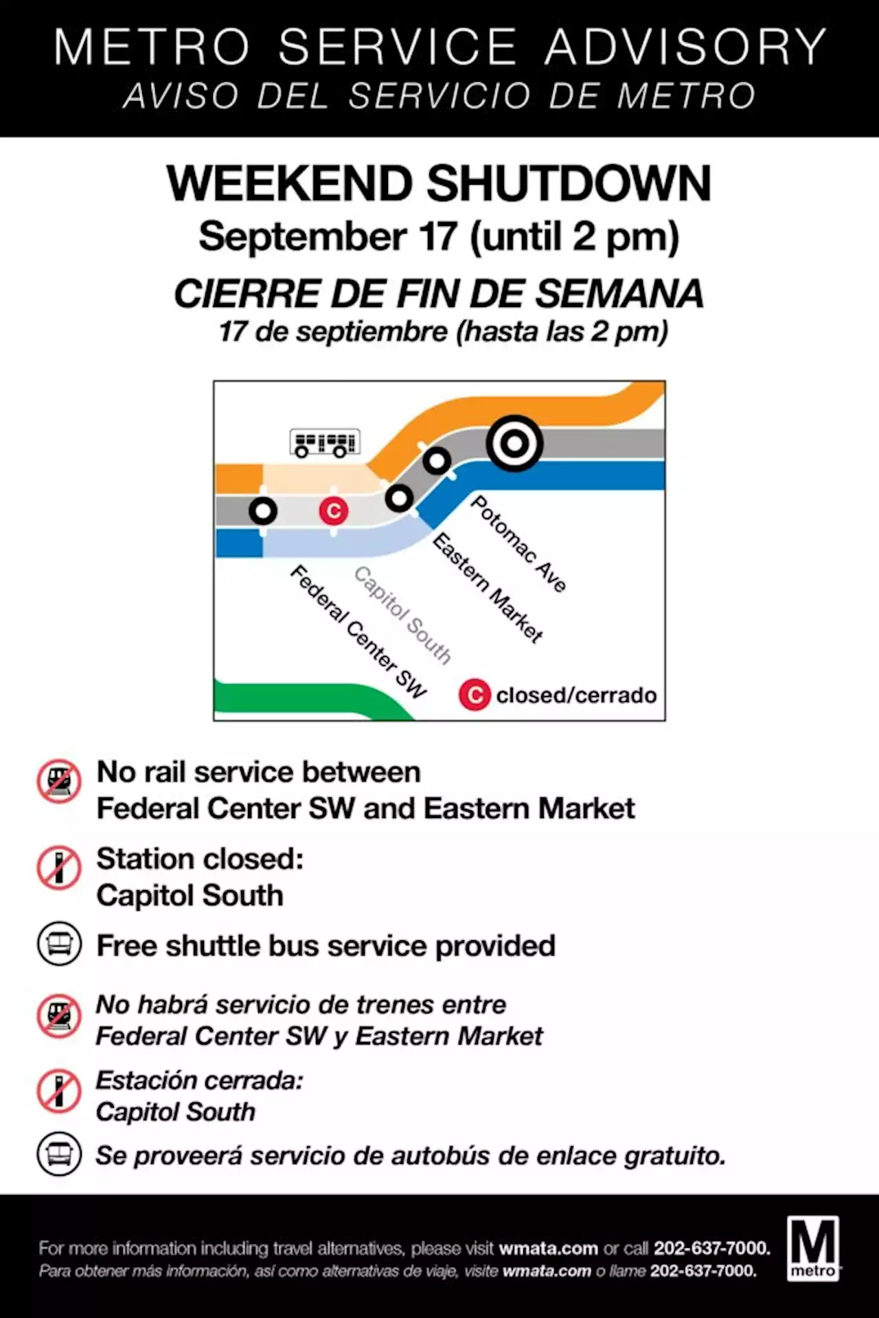 Metro plans full-scale security exercise at Capitol South Station, Sunday (Sept. 17)