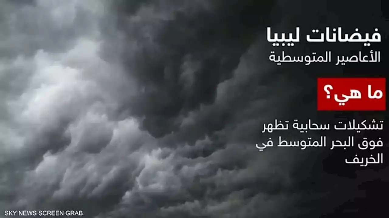 عين وكتل مياه هائلة مُدمِّرة.. 'الأعاصير المتوسطية'.. قصة تقذفها فاجعة 'دانيال'