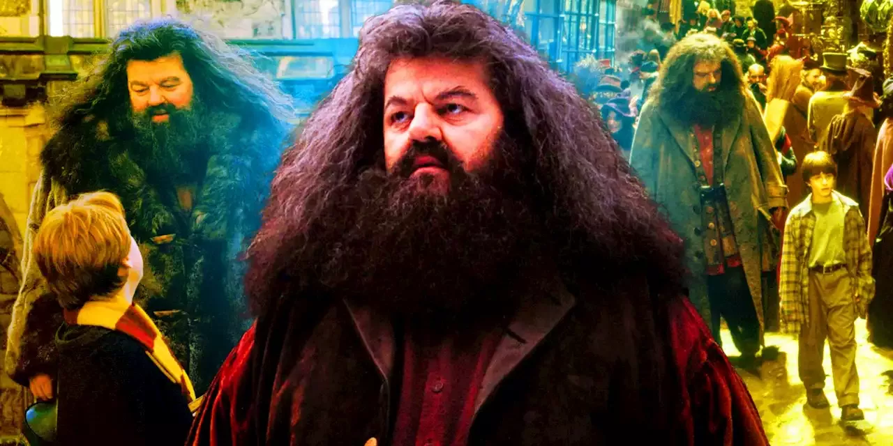 How They Made Hagrid Look So Big In Harry Potter