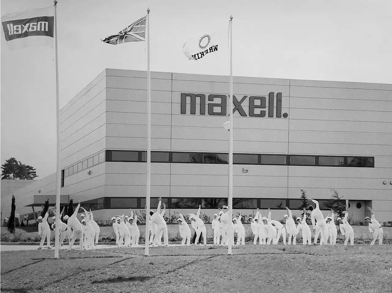 Shropshire photographer shares nostalgic shot of now demolished Maxell factory