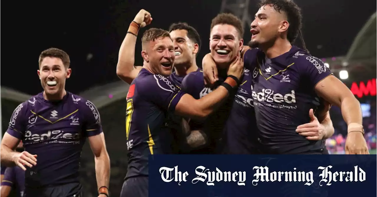 Storm surge: Stunning Warbrick try sends Sydney packing