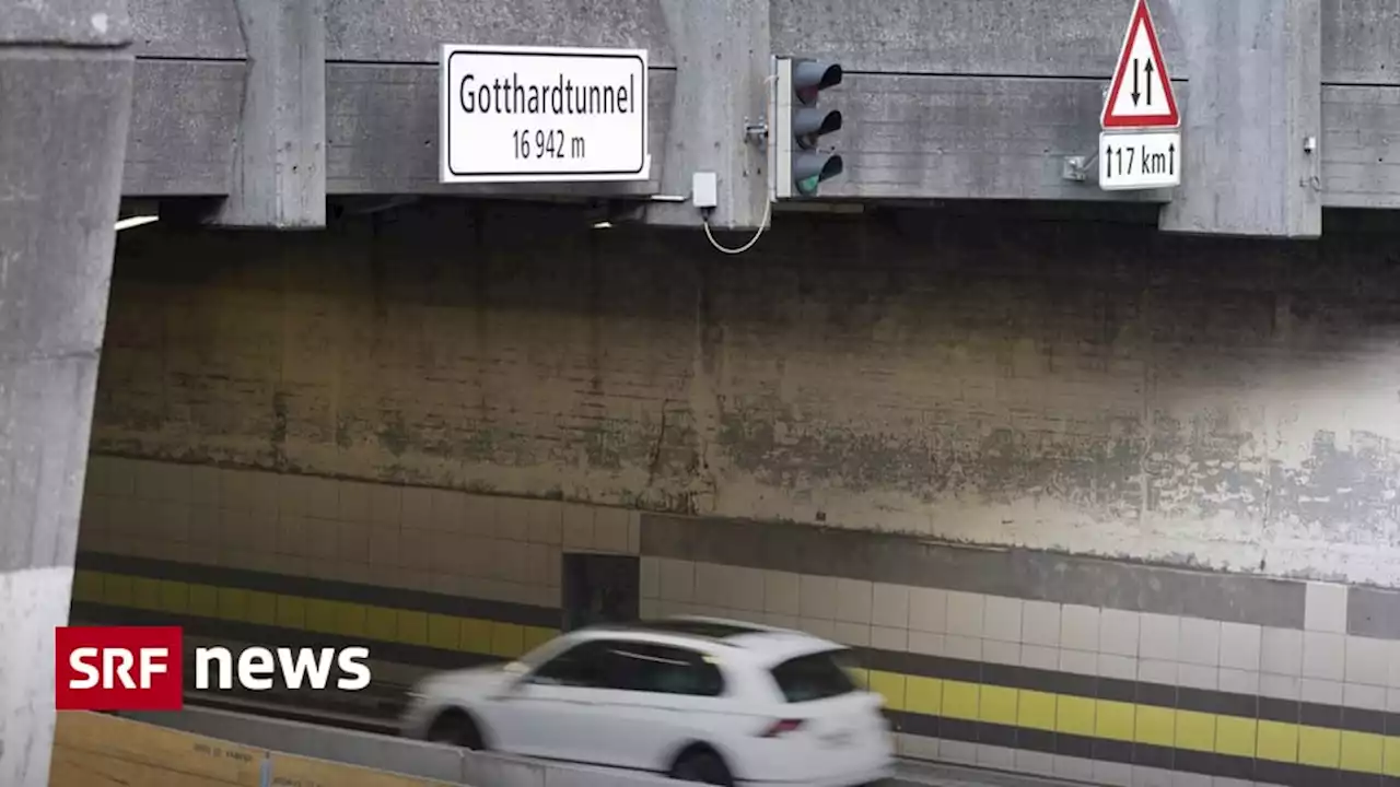 - Gotthard-Strassentunnel ab heute Abend wieder offen