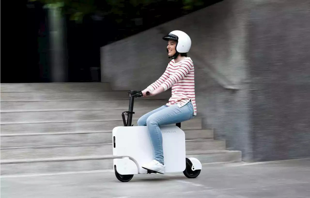 Meet Honda's latest EV: A rideable suitcase