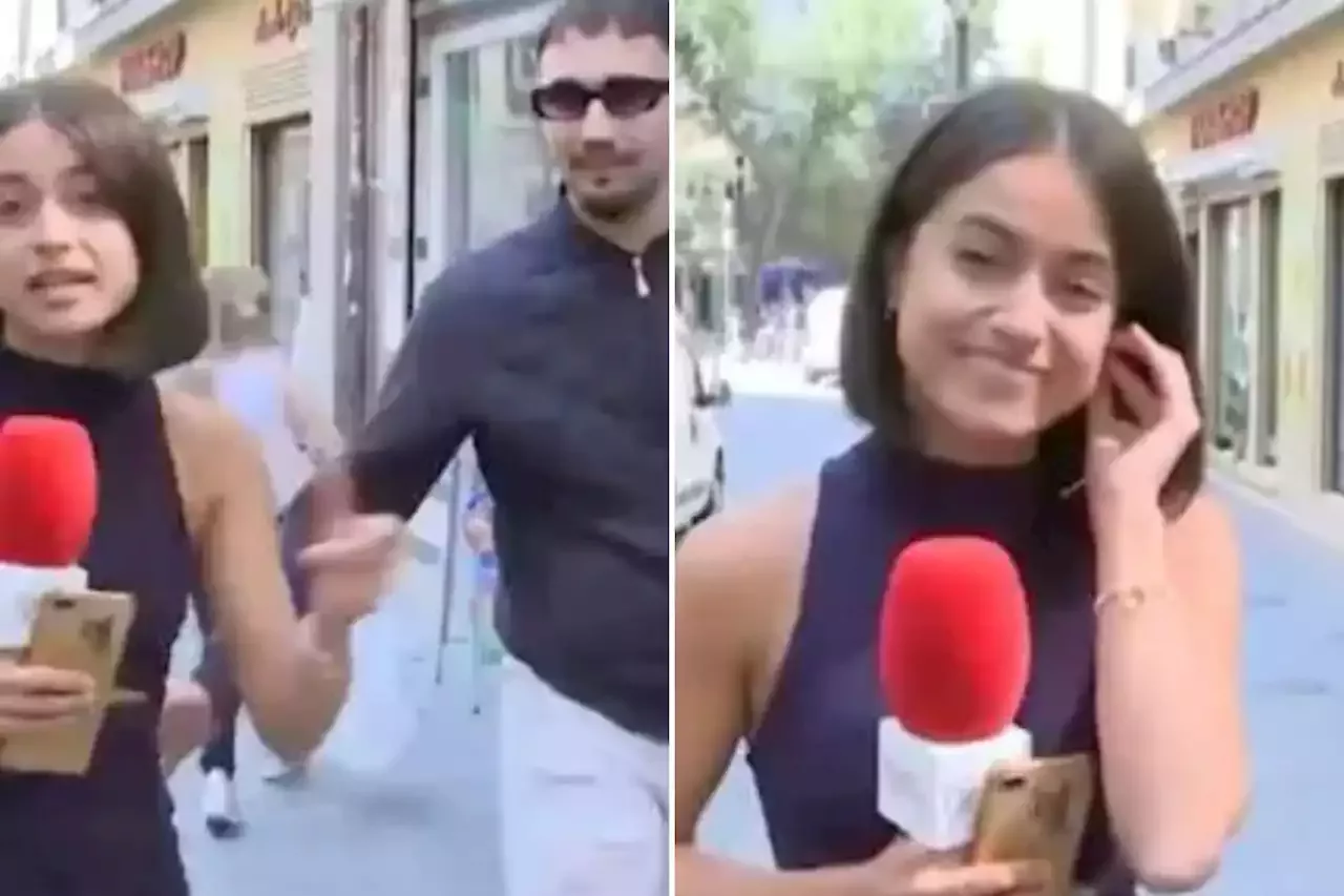 Sex Pest Allegedly Gropes Female Reporter On Live Tv 