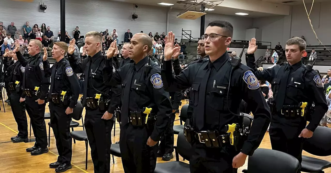 23 rookie officers join IMPD as officials address a staffing crisis