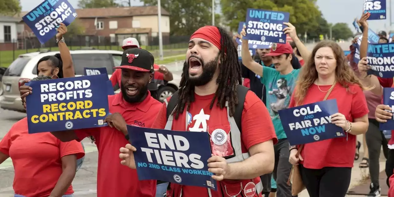 UAW Strikes at Plants Owned by GM, Ford, Stellantis