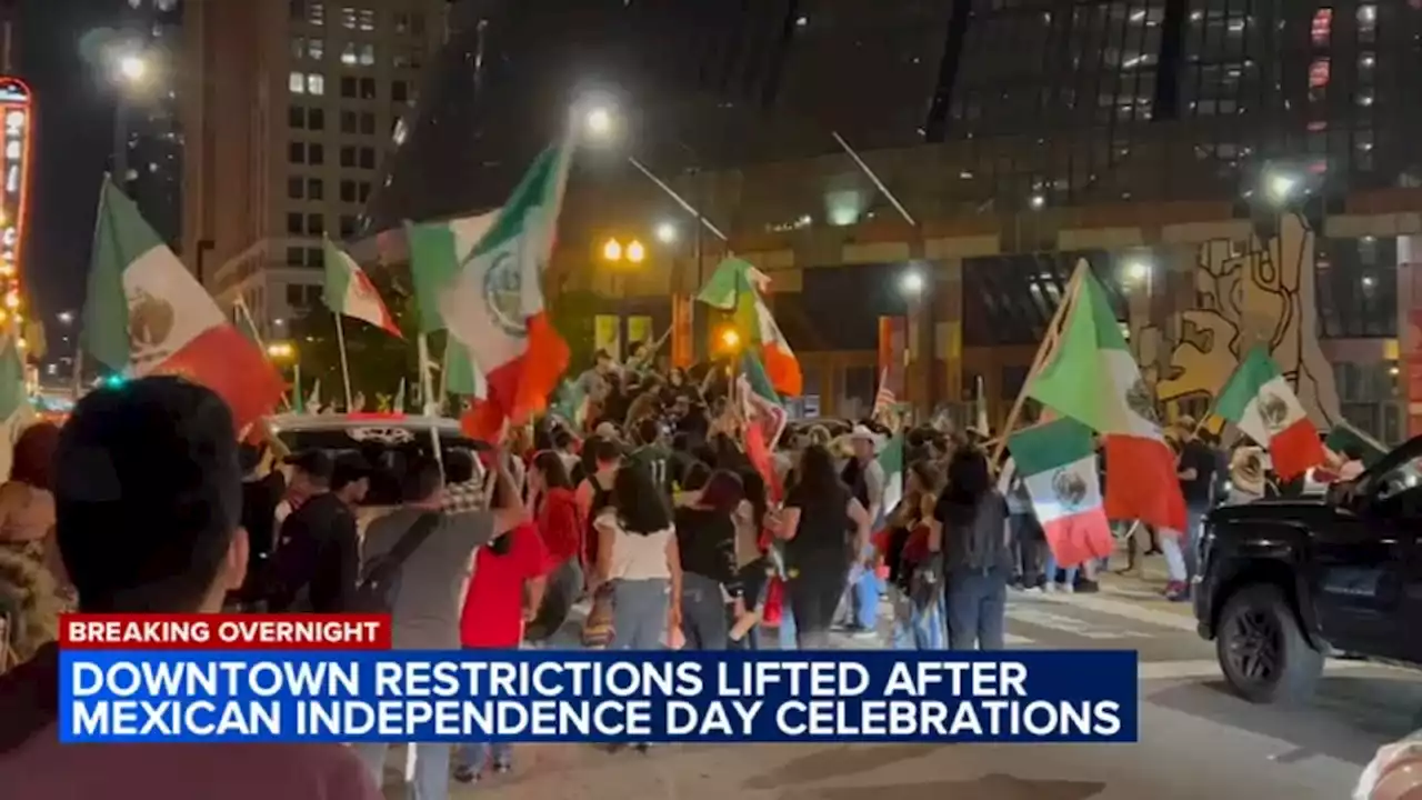 Revelers cause gridlock downtown amid Mexican Independence Day celebrations, despite street closures