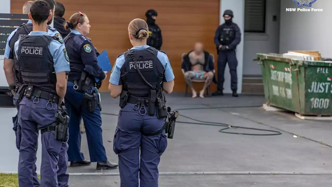 National president of bikie gang among senior members arrested, 'dismantling criminal syndicate', NSW police say