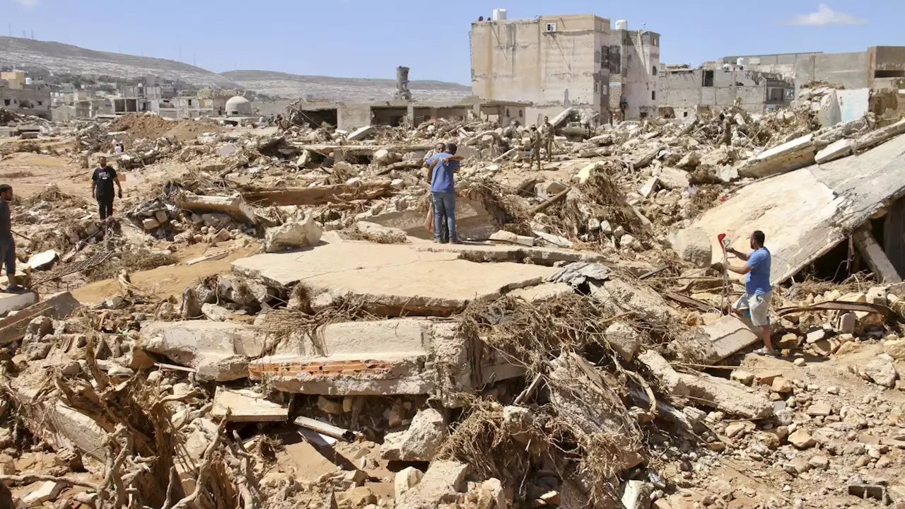 Dozens of Syrians are among the missing in catastrophic floods in Libya, a war monitor says