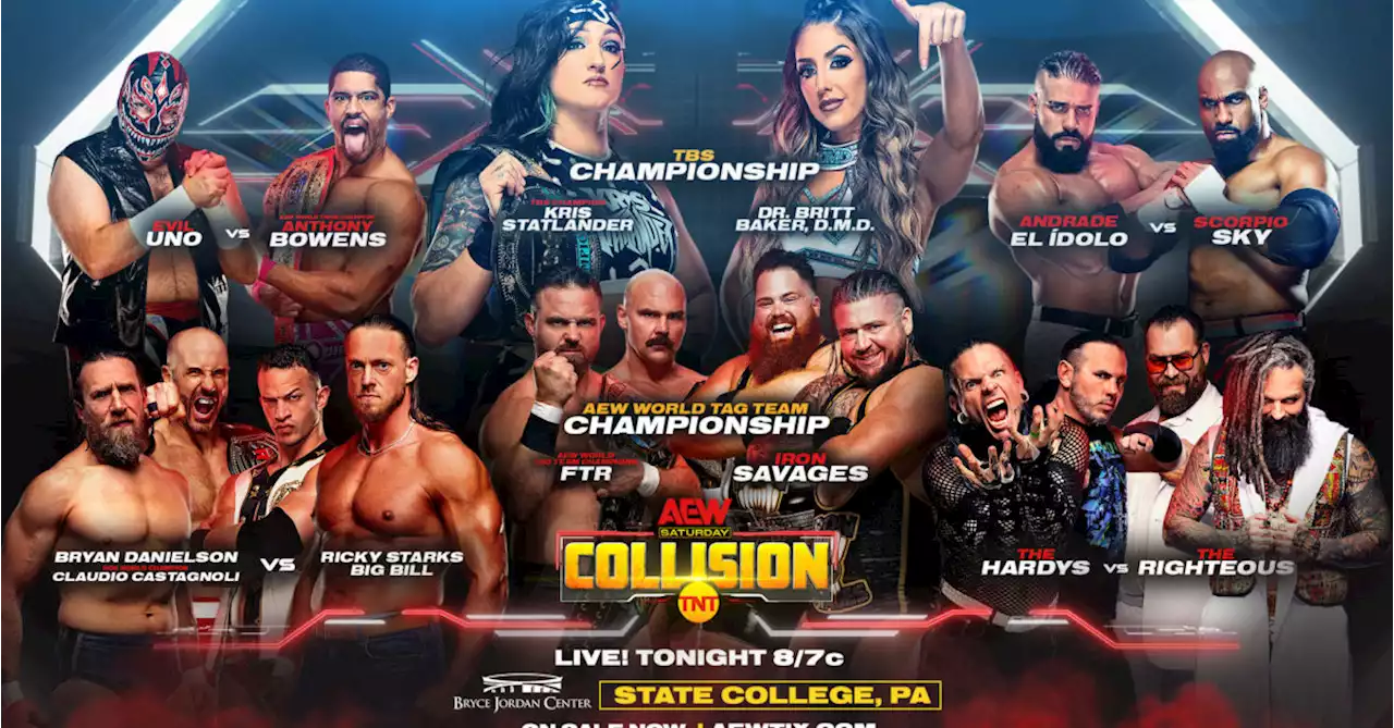 AEW Collision Preview: Titles on the Line, Nightmares in Space