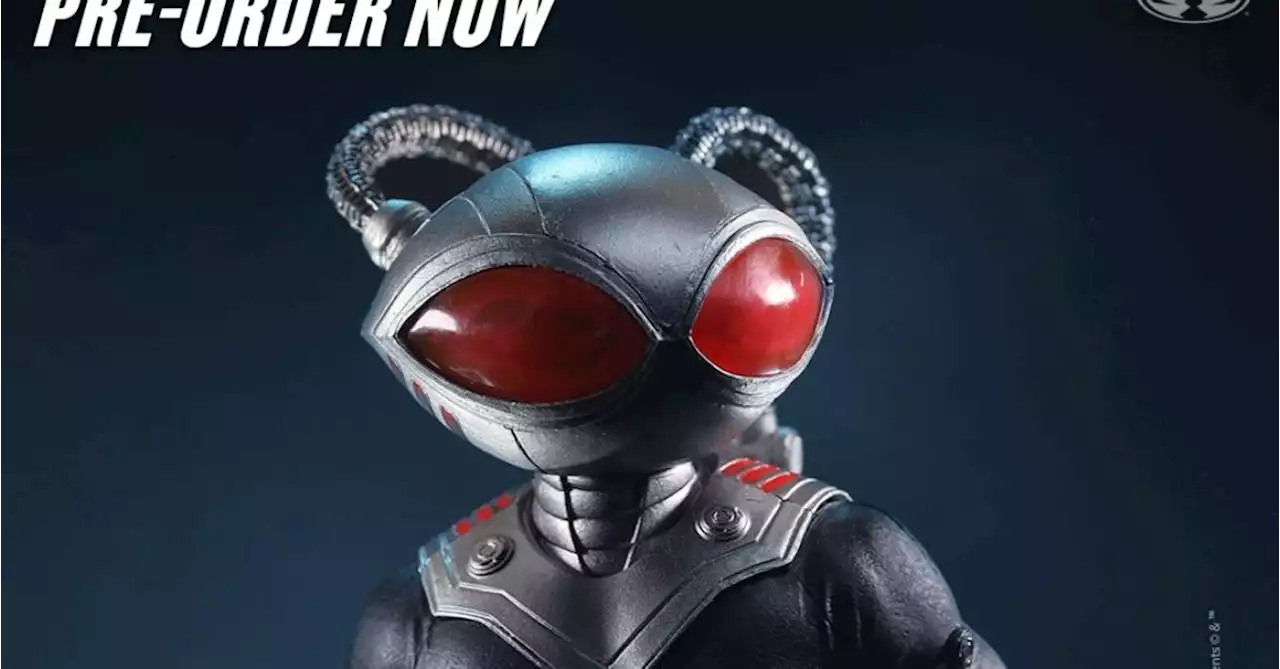 Black Manta Has Acquired the Black Trident with New McFarlane Statue