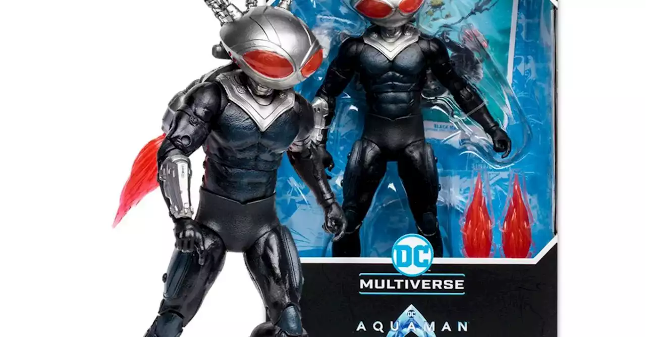 Black Manta Returns to Atlantis with a Vengeance from McFarlane Toys