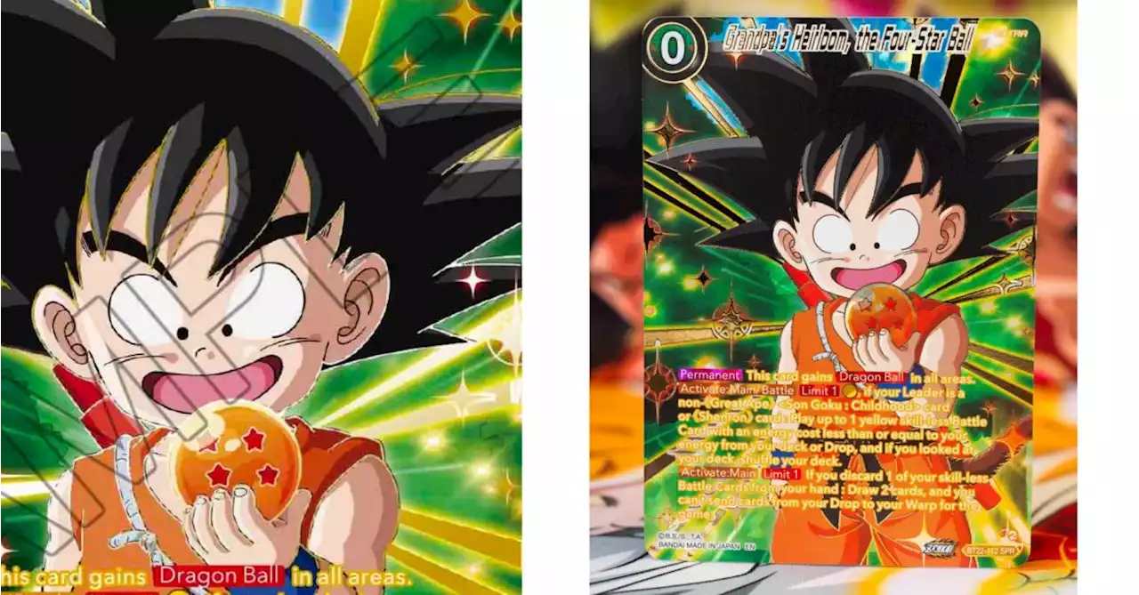 Dragon Ball Super Reveals Critical Blow: Four-Star Ball SPR