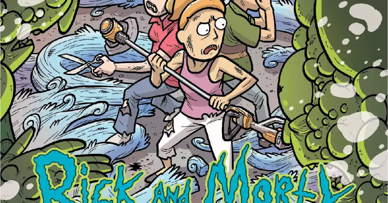 Zander Cannon on Rick And Morty in Oni Press December 2023 Solicits