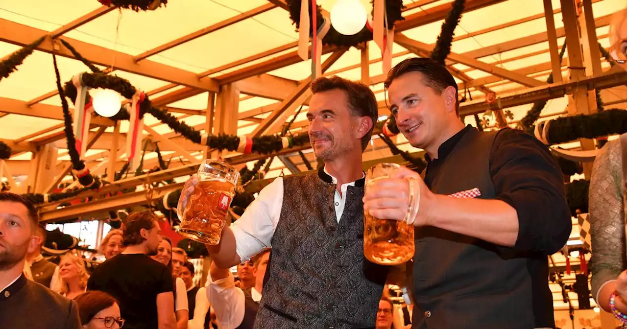 Oktoberfest 2023: 'O'zapft is': Florian Silbereisen und Andreas Gabalier feiern auf der Wiesn