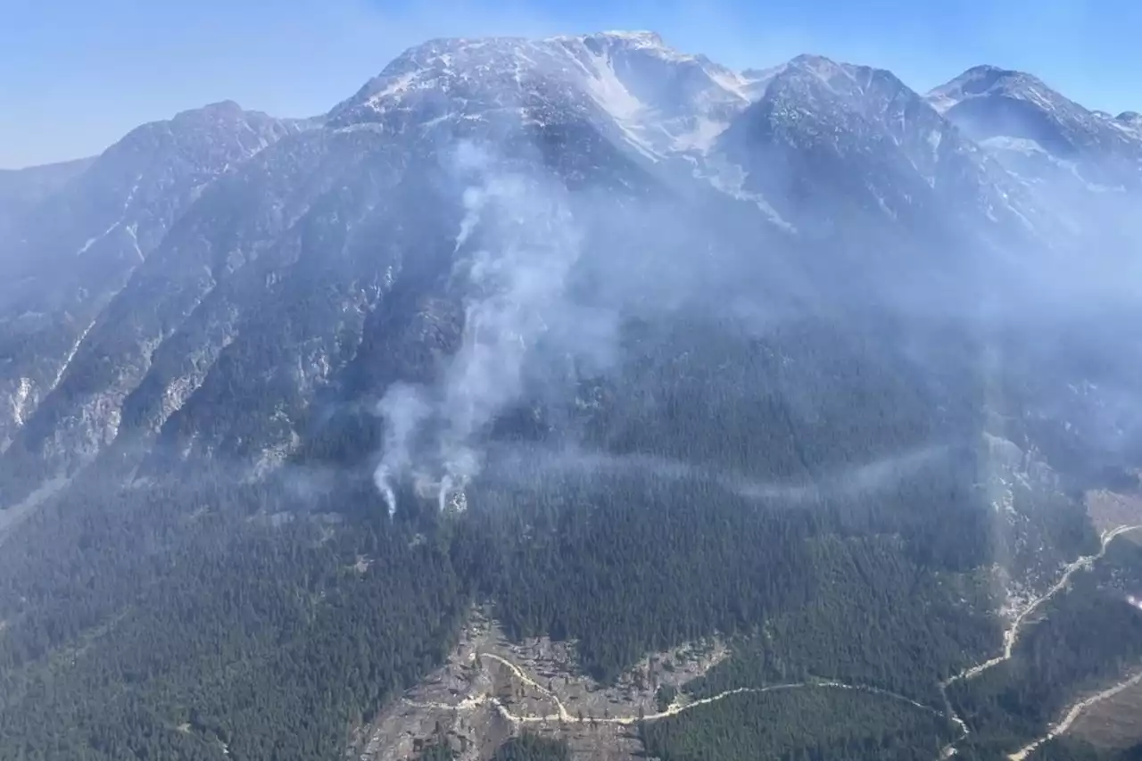 Two visible wildfires burning near Pemberton, BC Wildfire Service says