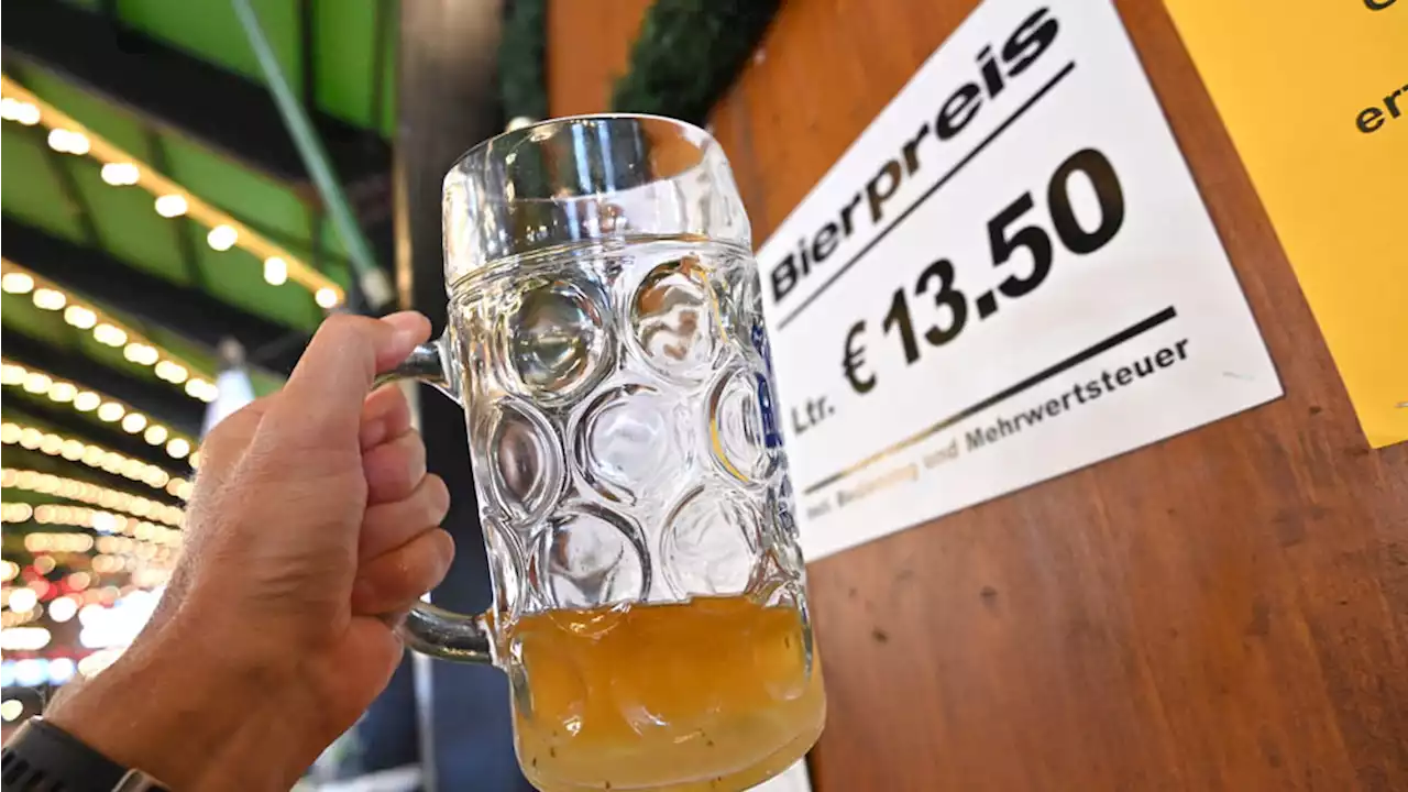 Bier-Preise auf dem Oktoberfest knallen weiter rauf