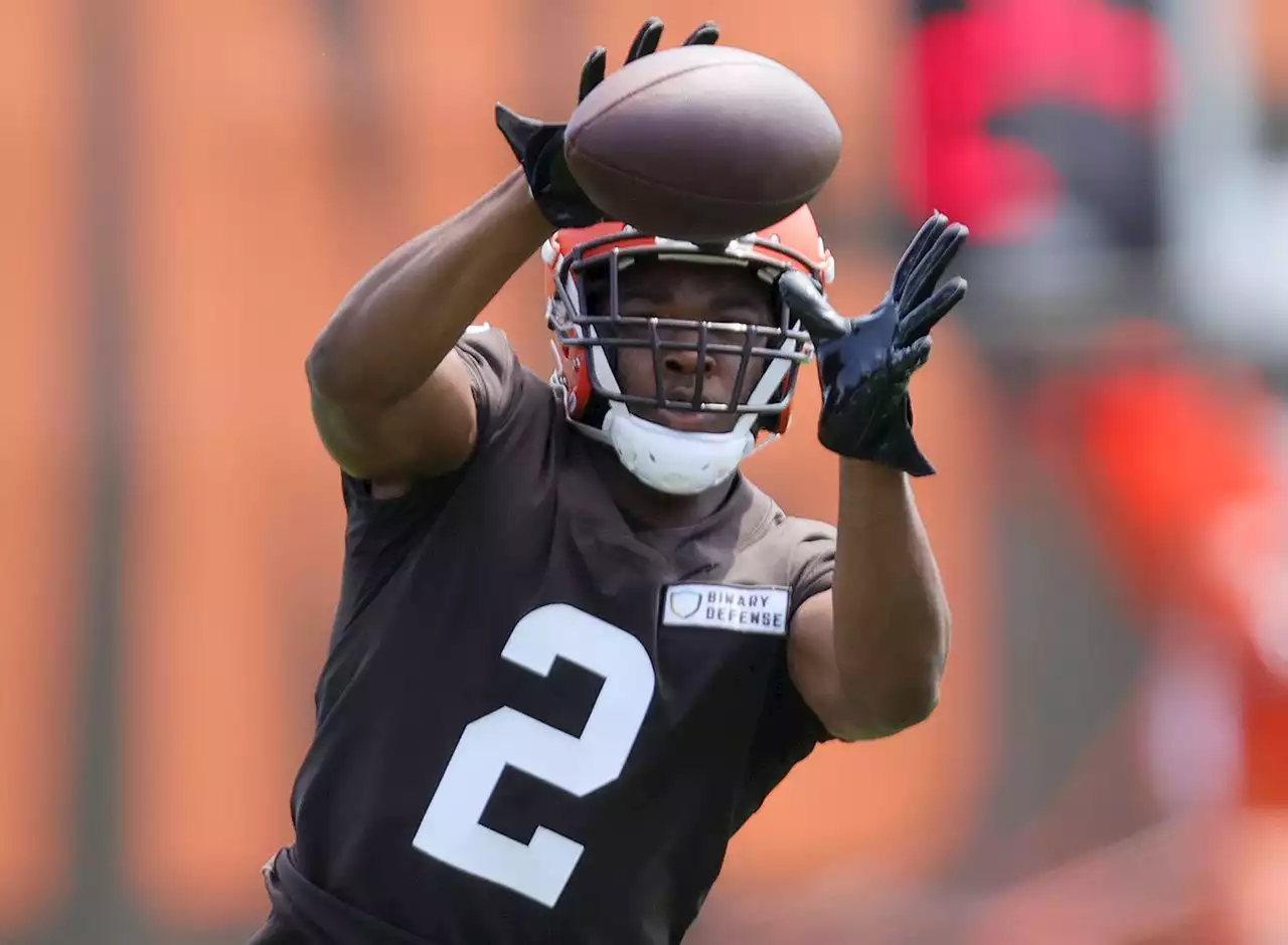 Browns WR Amari Cooper is questionable for the Steelers game with a groin injury; Juan Thornhill questionable too