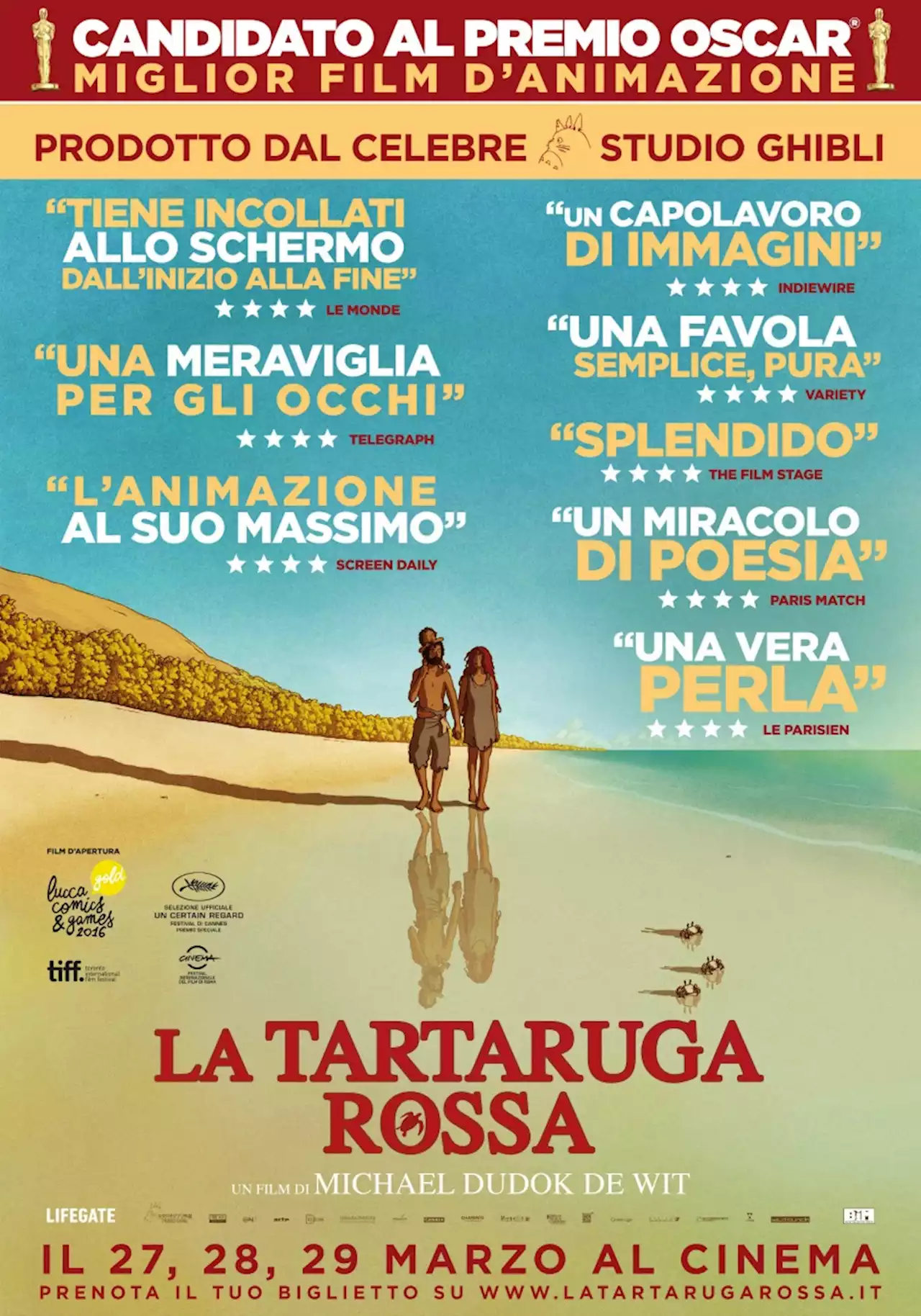 La tartaruga rossa - Film (2016)