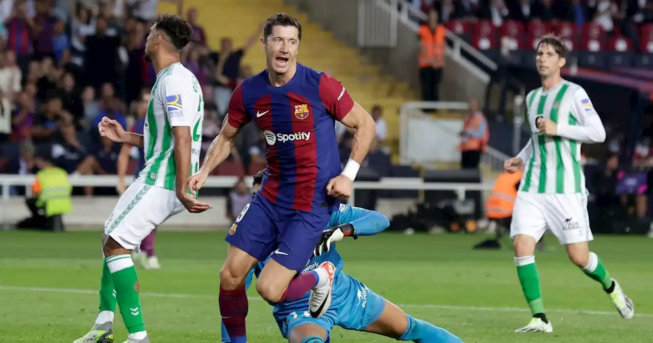 Real Betis demolished by Barcelona as Rangers Europa League dealt 2 injury blows